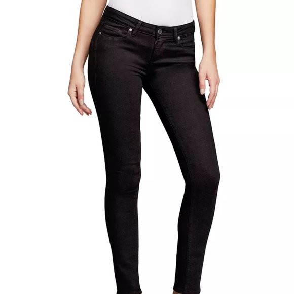 NEW PAIGEVerdugo Ultra Skinny Jeans in Black Shadow size 25